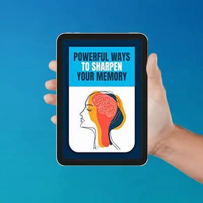 Free Bonus #2: Powerful Ways To Sharpen Your Memory - Digital Download